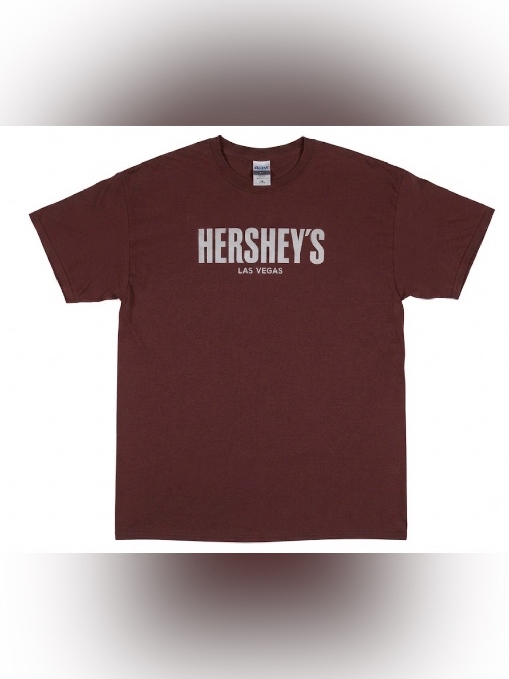 Hershey's Las Vegas T-Shirt Men's 2XL Brown Chocolate Factory Souvenir Y2K Tee